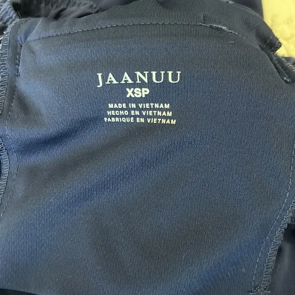 Jaanuu Women’s Scrub Set Size XS and XSP in Navy Blue - Picture 3 of 4